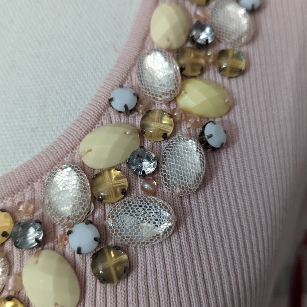 Ruby Rd. Beaded blouse - Picture 3 of 16